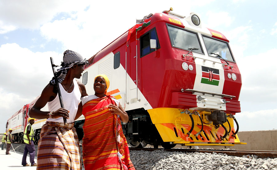 Kenya receives first batch of Chinese-made trains