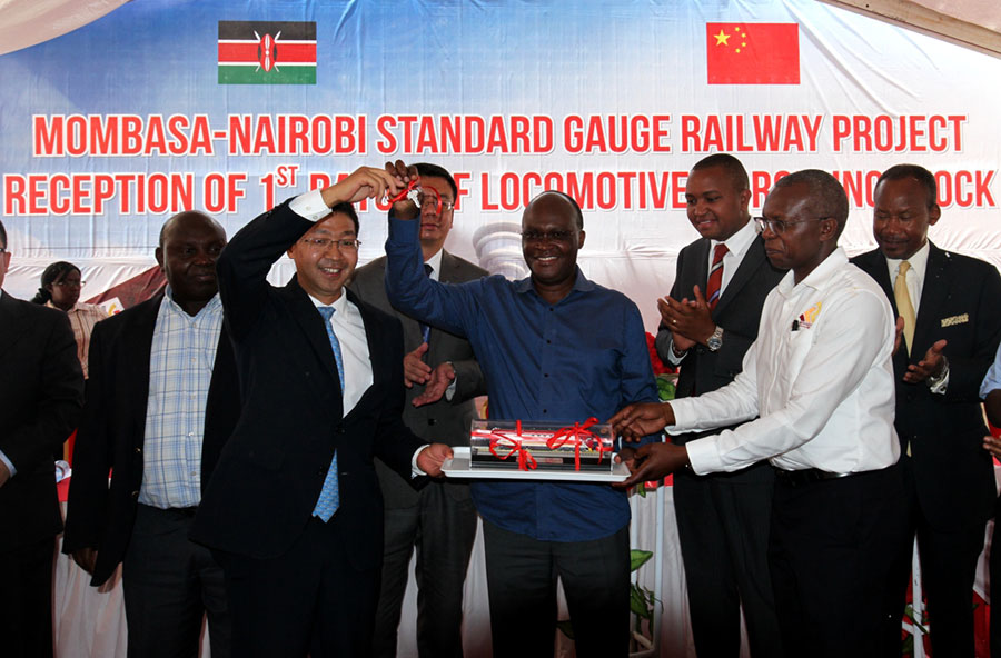 Kenya receives first batch of Chinese-made trains