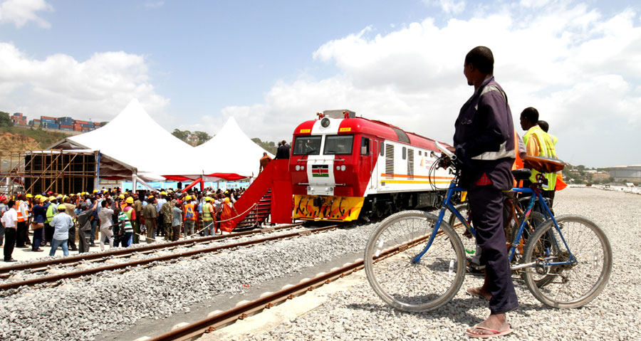 Kenya receives first batch of Chinese-made trains