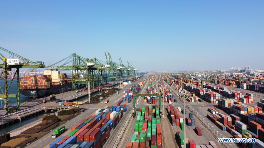 Tianjin Port Sets New Record Of 18 35 Million TEU For Container