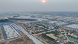 Work on Chinese-built airport for Cambodian capital in full swing