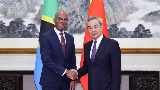 Chinese FM holds talks with Tanzanian counterpart