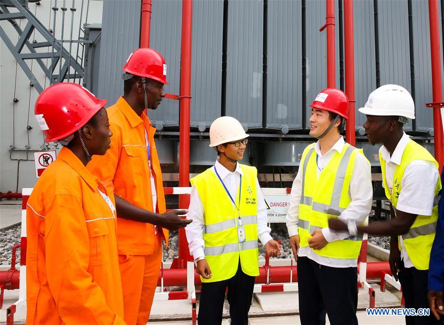 Chinese-built dam in Cote d'Ivoire officially starts power generation 
