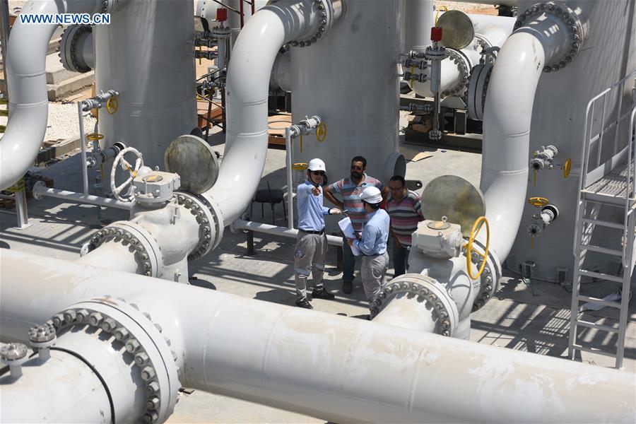 1st Chinese-operated gas regulator station in Egypt to be operational in September