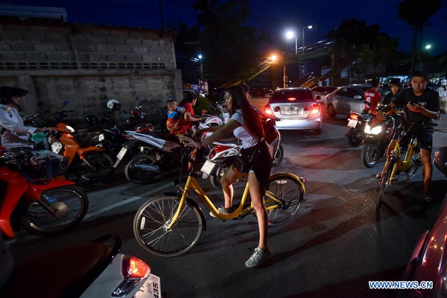 China's bike-sharing service benefits local residents, tourists in Phuket, Thailand
