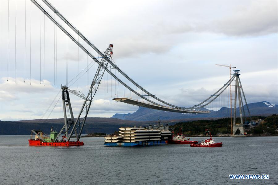 New European 'super bridge' being built with solid help from China
