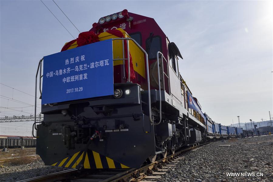 New cargo route links Xinjiang with Ukraine