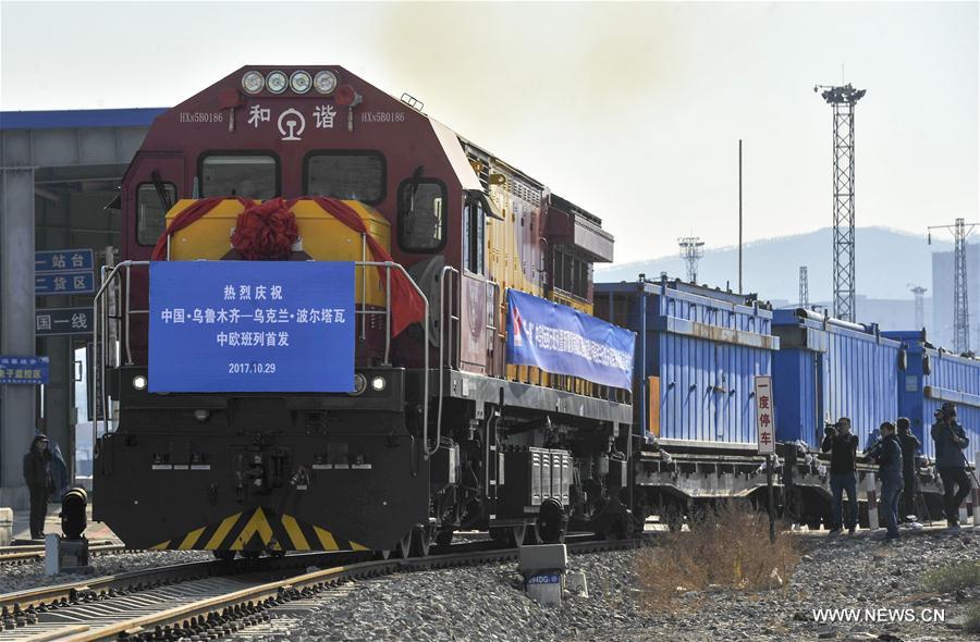 New cargo route links Xinjiang with Ukraine