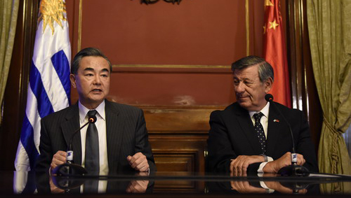 China willing to negotiate FTAs with Uruguay, other South American countries