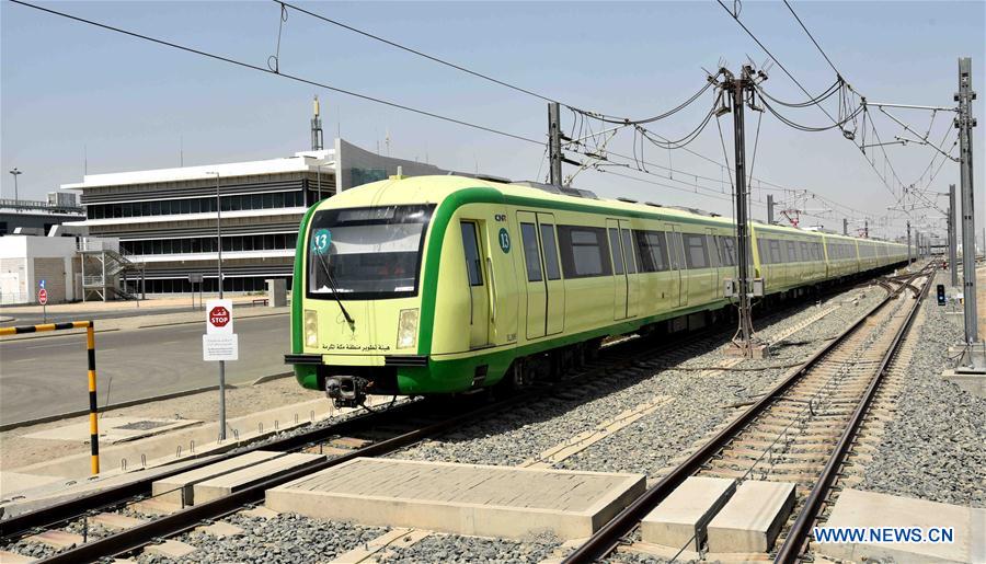 Mecca Light Rail tested in Saudi Arabia