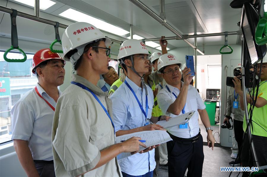 China-constructed urban railway in Vietnam starts final test runs
