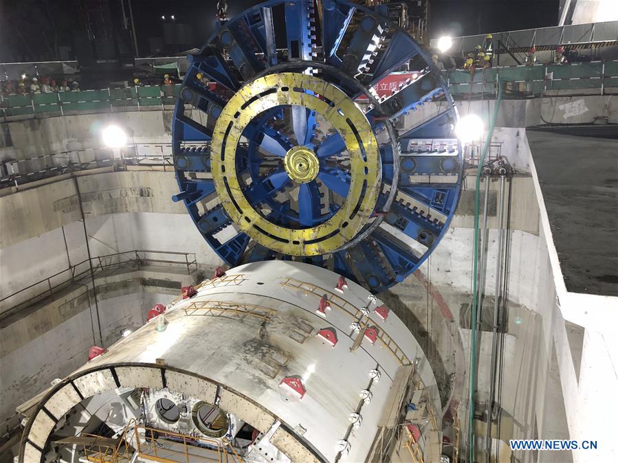 China exports largest tunneling machine to Bangladesh