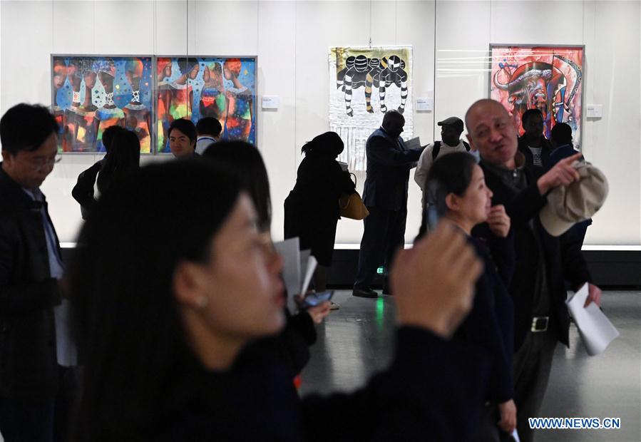 1st "Belt and Road" Afro-Sino Art Exchange Exhibition held in Beijing