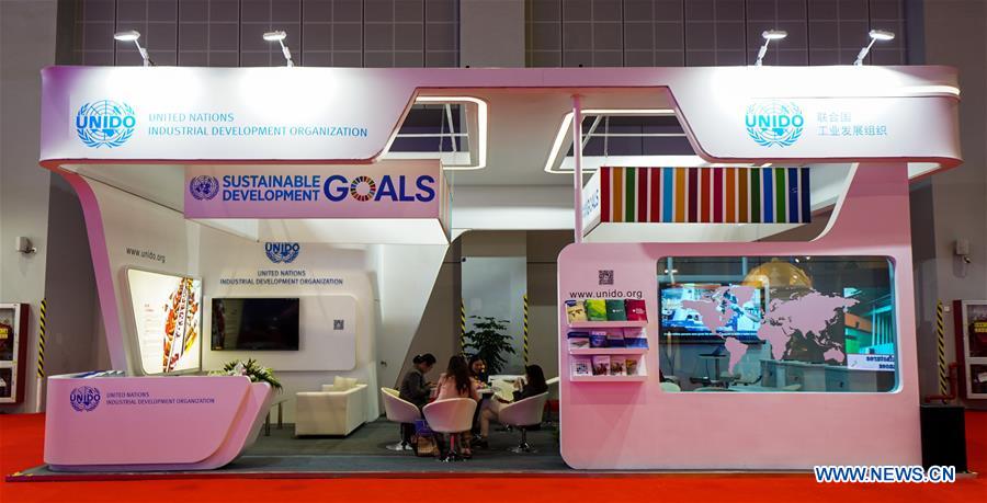 Country pavilions at China International Import Expo