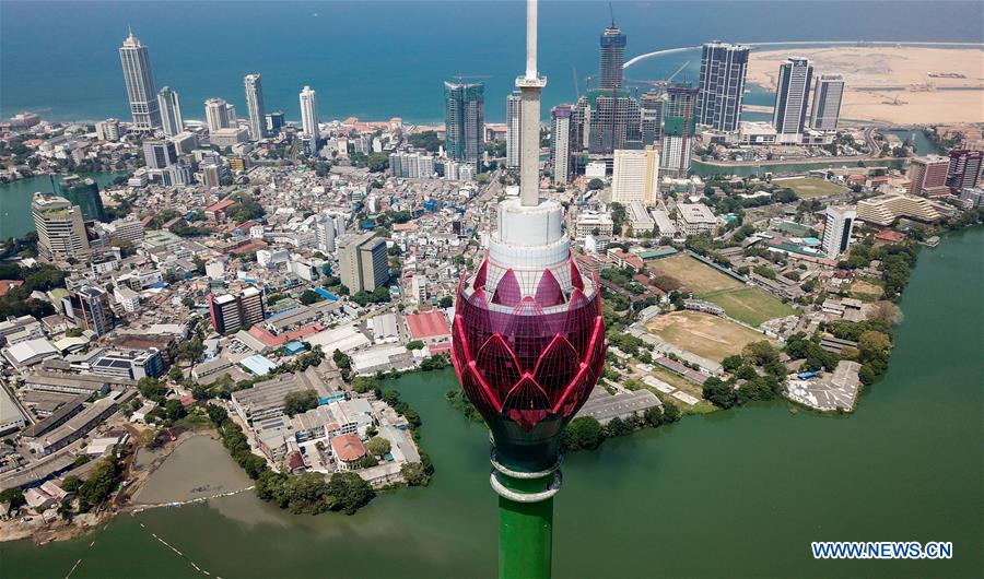 Lotus Tower in Colombo, Sri Lanka