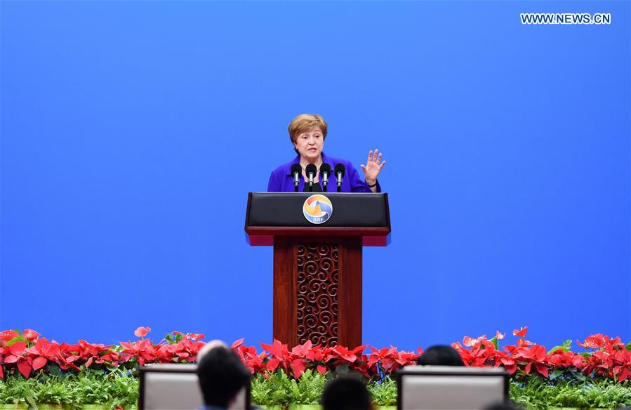 High-level meeting of 2nd Belt and Road Forum held in Beijing