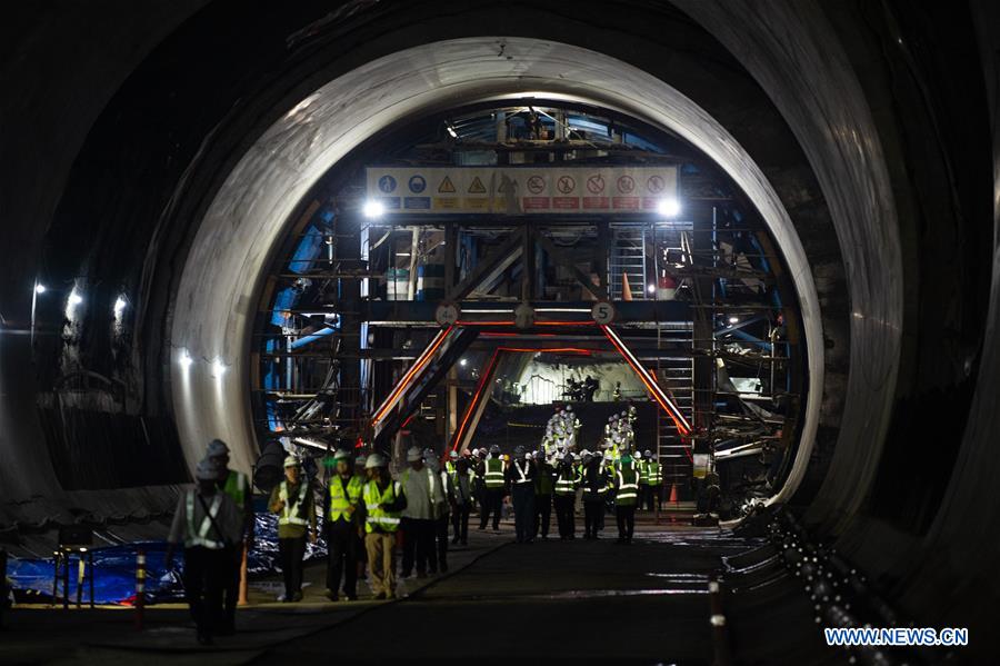 Indonesia marks first tunnel breakthrough in high-speed railway project