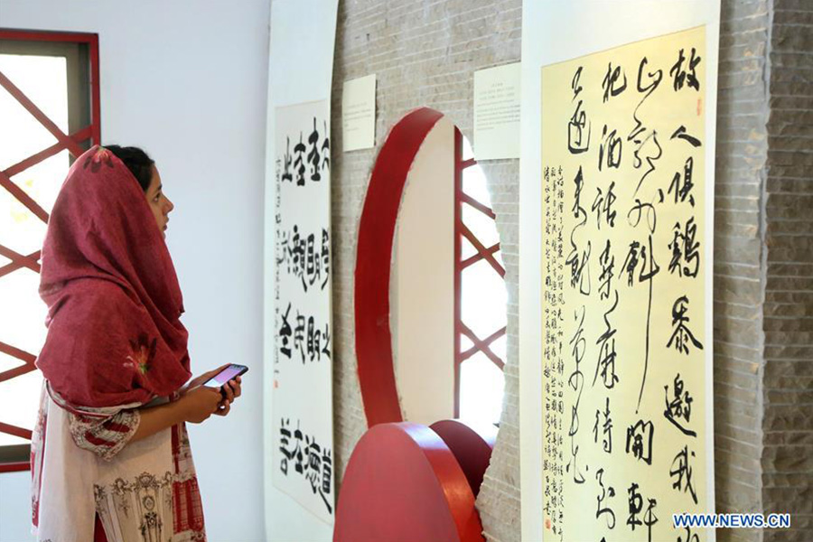 China-Pakistan Joint Painting and Calligraphy Exhibition held in Islamabad