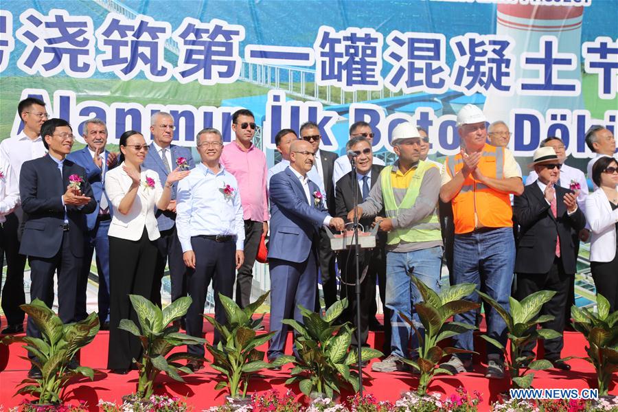 China's power plant project with direct investment in Turkey starts construction