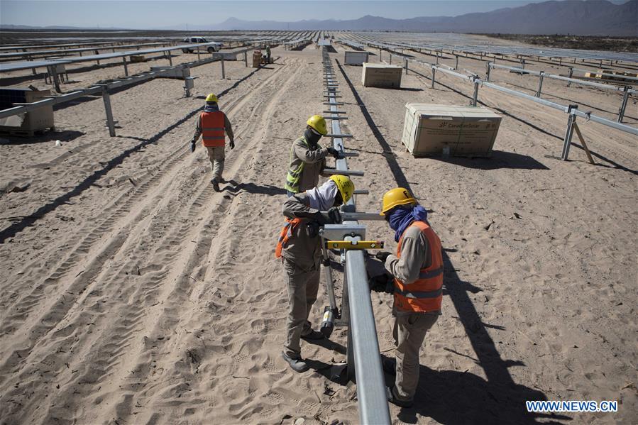 Argentina, China to conclude solar plant construction in mountainous province of Salta