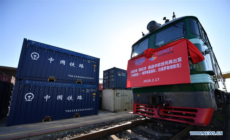 China-Europe freight train restores regular operation