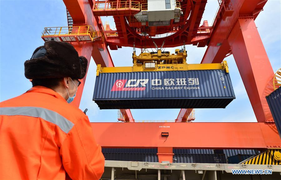 China-Europe freight train departs from Xi'an