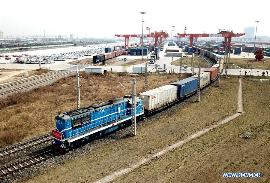 China-Europe freight train departs from Xi'an