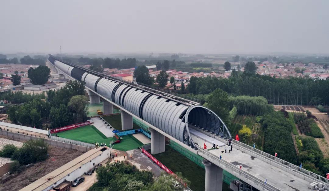 World's first "soundproof tunnel" along Beijing-Xiong'an Railway completed