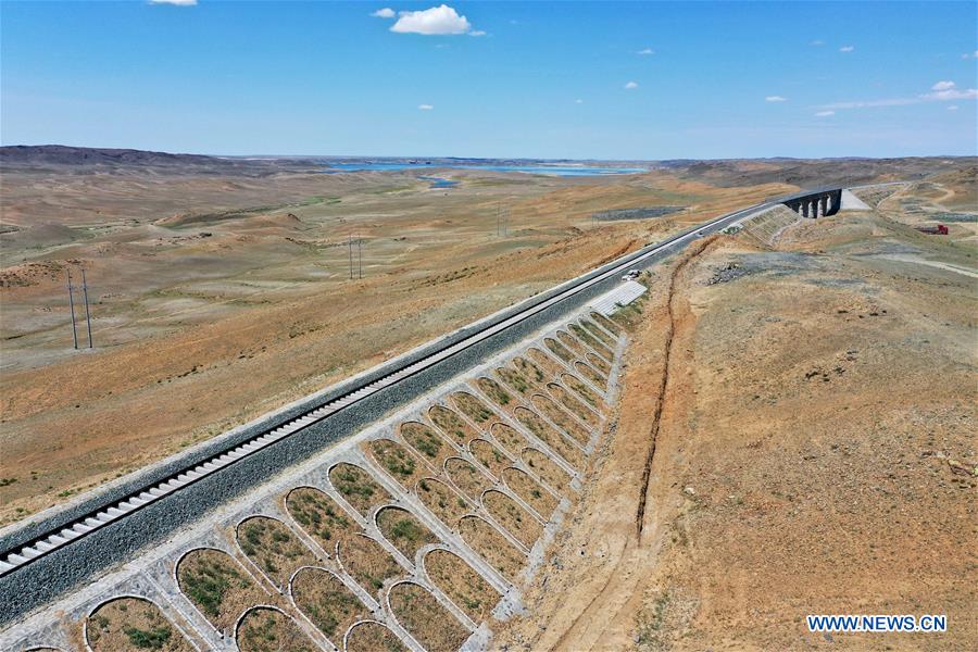 New railway completed in China's Xinjiang