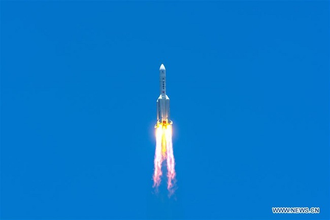 China successfully launches first Mars mission