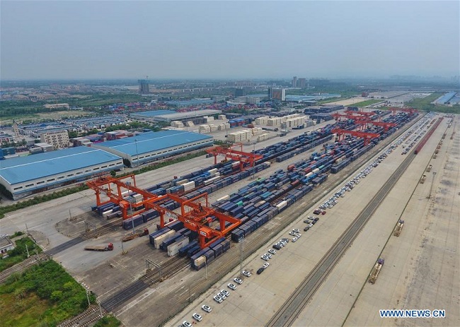 In pics: Chengdu International Railway Port in Sichuan