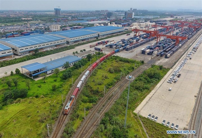 In pics: Chengdu International Railway Port in Sichuan