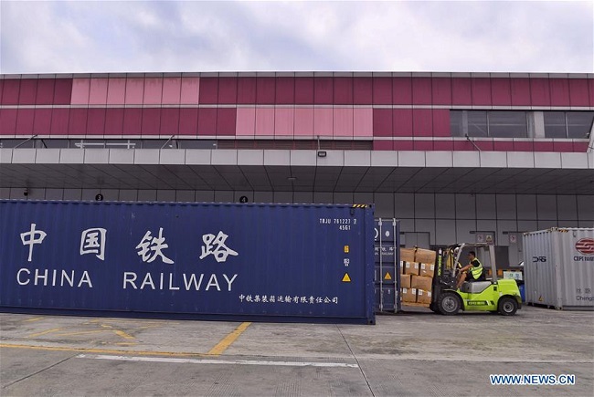 In pics: Chengdu International Railway Port in Sichuan