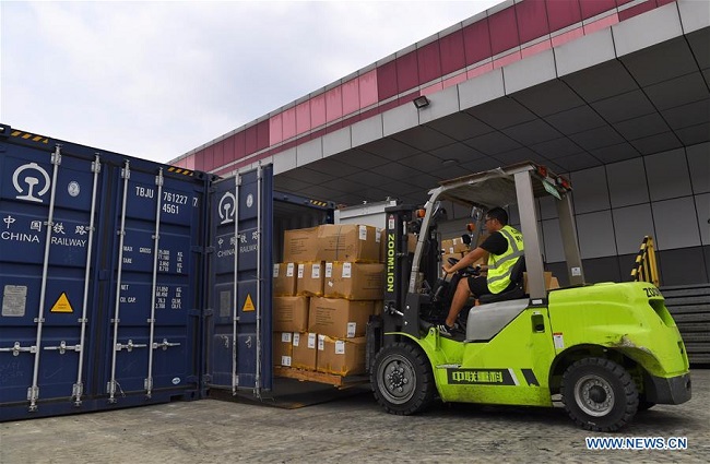 In pics: Chengdu International Railway Port in Sichuan