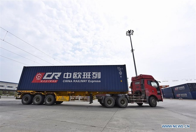 In pics: Chengdu International Railway Port in Sichuan