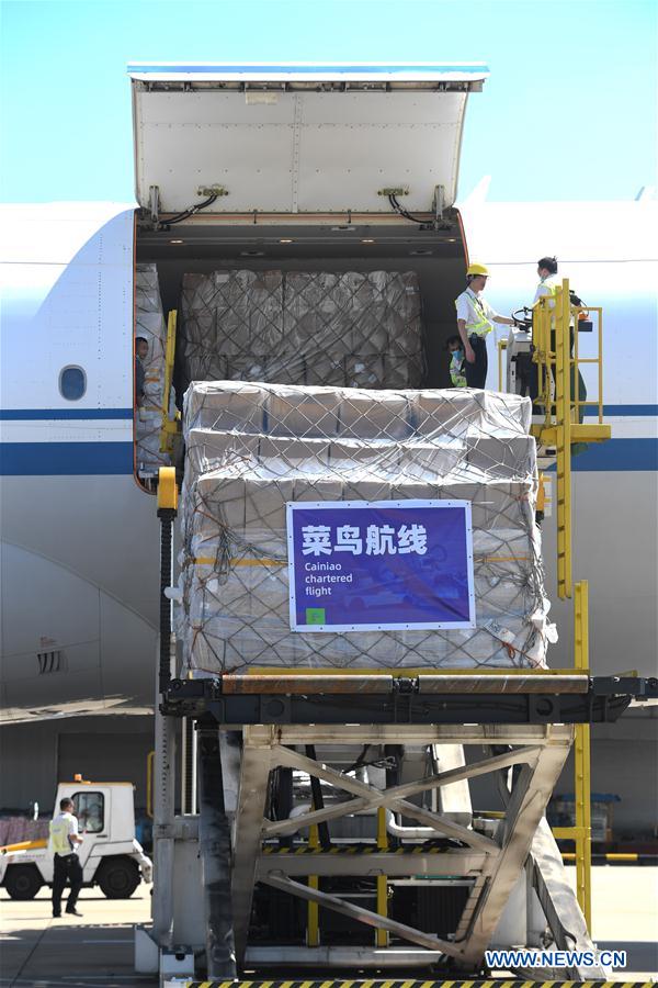 All-cargo air route linking Hangzhou, Madrid launched