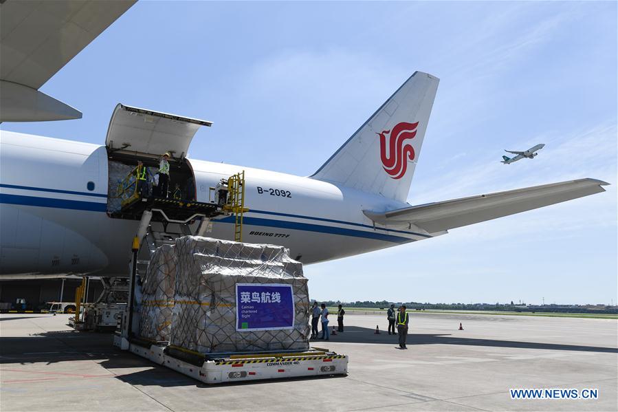 All-cargo air route linking Hangzhou, Madrid launched