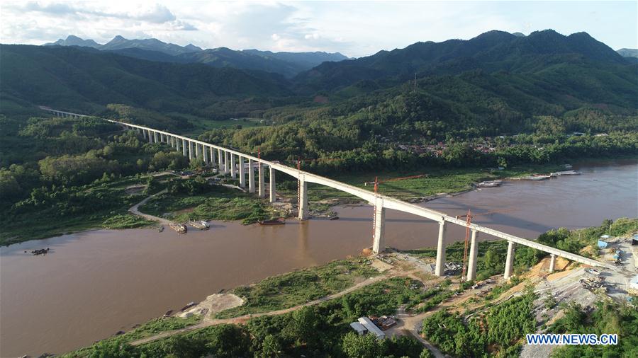 View of China-Laos Railway