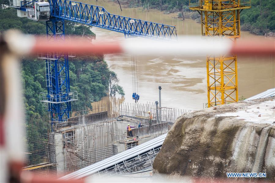 Feature: Chinese builders work hard to press forward Lao projects to forge LMC Economic Development Belt