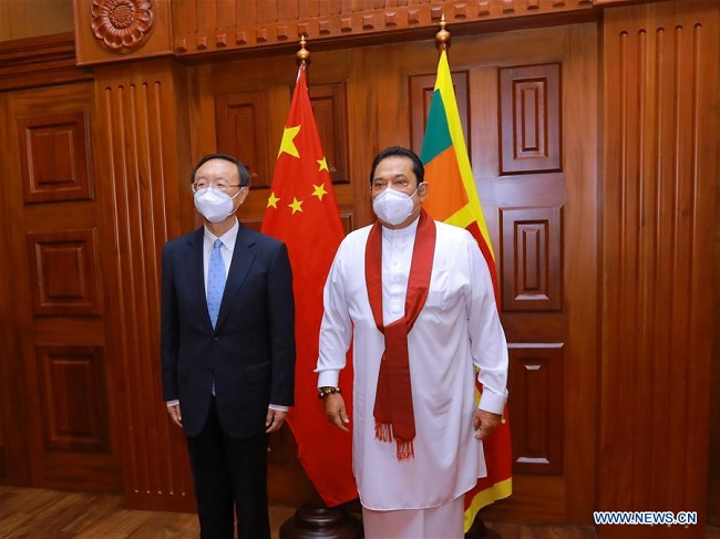 Sri Lankan leaders, senior Chinese diplomat discuss closer bilateral cooperation