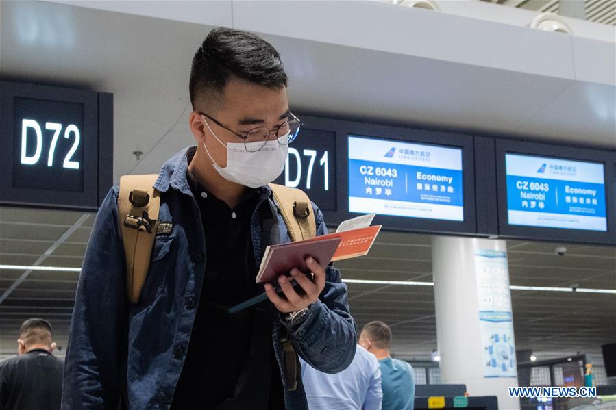 China Southern Airlines resumes Changsha-Nairobi flight