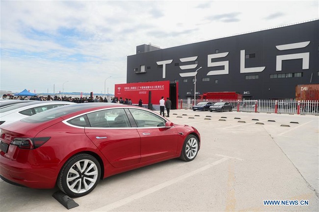 Tesla to export made-in-China Model 3 to Europe