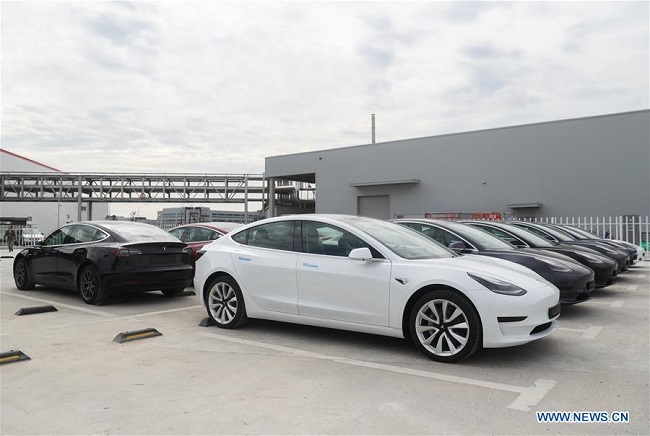 Tesla to export made-in-China Model 3 to Europe