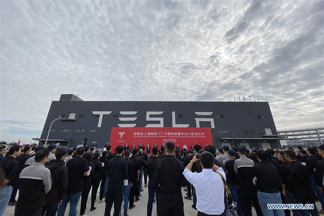 Tesla to export made-in-China Model 3 to Europe