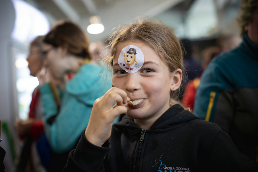 Chinese fried dumplings sizzle at Wellington Food Show