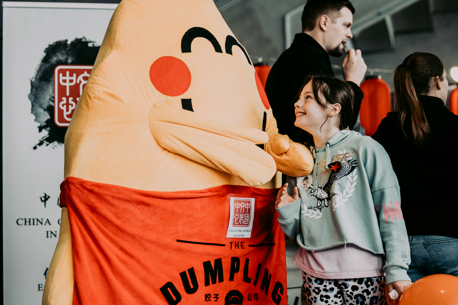 Chinese fried dumplings sizzle at Wellington Food Show