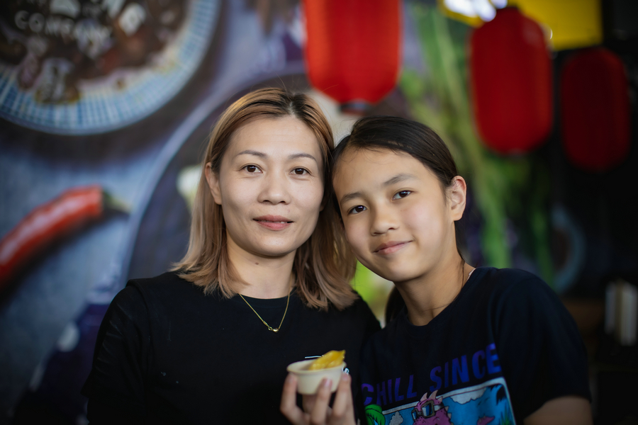 Chinese fried dumplings sizzle at Wellington Food Show