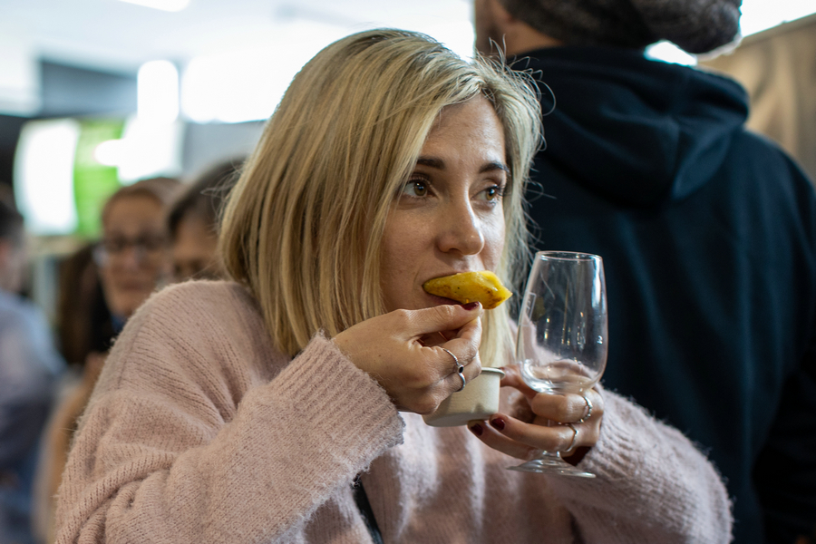 Chinese fried dumplings sizzle at Wellington Food Show