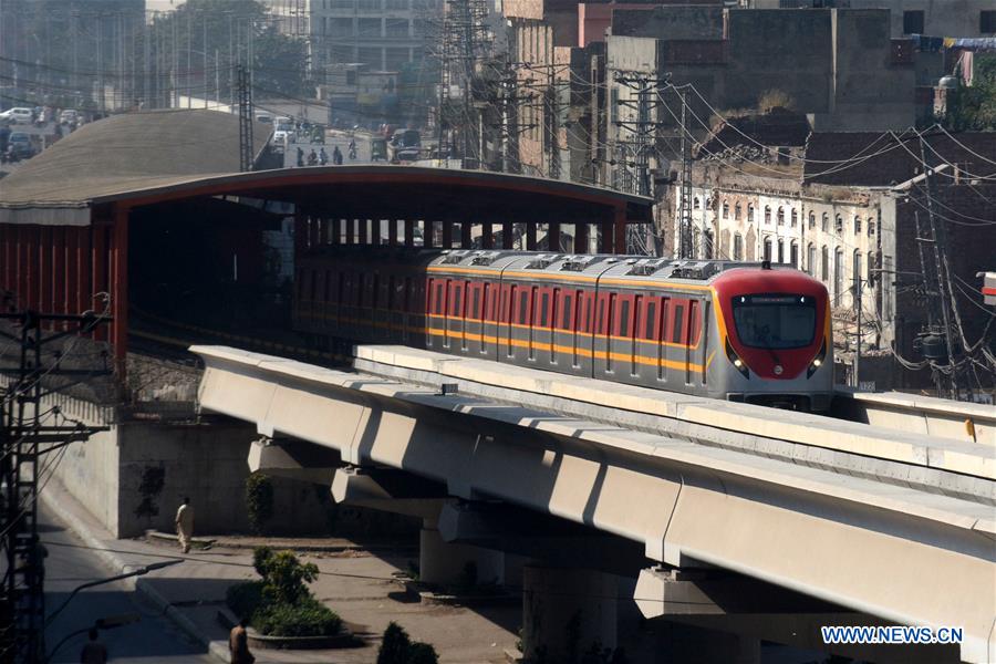 Pakistan's first ever metro train service in commercial operation