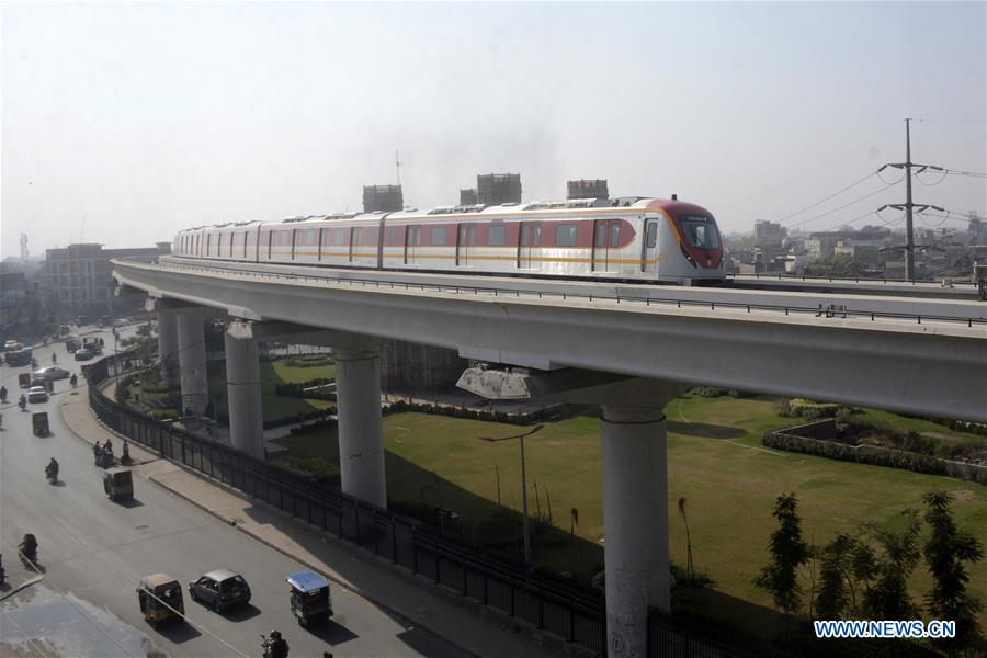 Pakistan's first ever metro train service in commercial operation